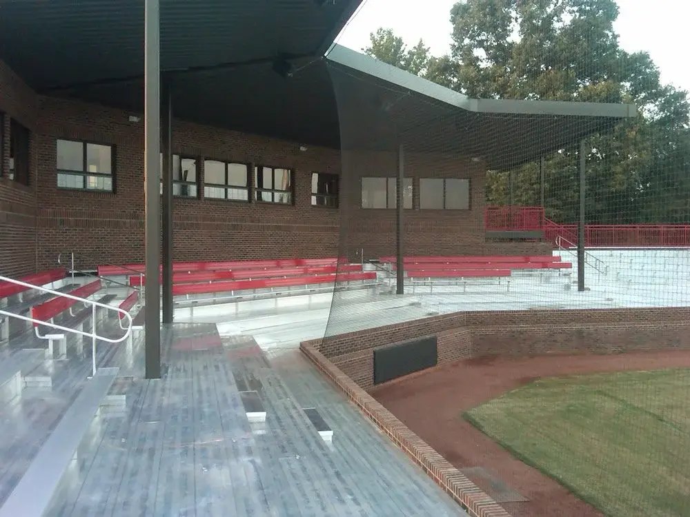 Backstop installation